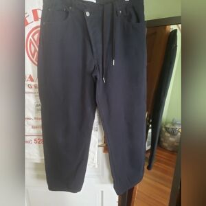 Roucha Crossover Waist Jeans